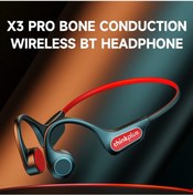 Resim Lemestar Lenovo Thinkplus X3 Pro Kemikiletimli Bluetooth 5.3 Kulaklık - Spor Koşu İçin Kulaksız Tasarım, 7 Saat Süre, Evrensel Uyum, Siyah 