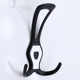 Resim Badem10 Galata Askı Siyah Dolap Askılık Askılığı Duvar Vestiyer Banyo Mutfak Kapı Elbise Kıyafet Askısı 