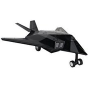 Resim Die Cast Sesli ve Işıklı Çek Bırak F-117 Savaş Uçağı 