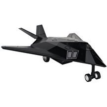 Resim Die Cast Sesli ve Işıklı Çek Bırak F-117 Savaş Uçağı 