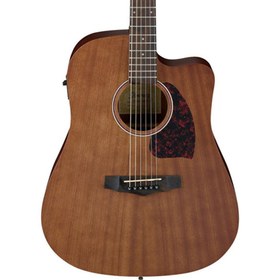 Resim Ibanez PF12MHCE Performance Serisi Cutaway Dreadnought Elektro Akustik Gitar - Open Pore Natural 