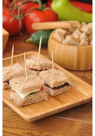 Resim Verdure 4 Parça Çok Amaçlı Çerezlik Btve1 Bambu 