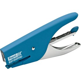 Resim Zımba Pens Tipi Soft S51-12 Sayfa Kapasiteli, Mavi 