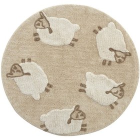 Resim Cool Halı Cool Cotton Ccn 11 Multi Xw Makinede Yıkanabilir Kaymaz Tabanlı Natural Pamuk Dokuma Yuvarlak Bebek Halısı Çok Renkli 