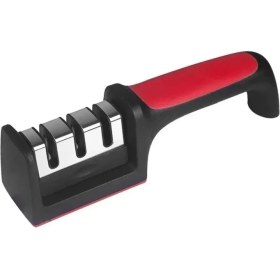 Resim Marsilyan Profesyonel Bıçak Bileyici 3 Açılı Elmas Seramik Çelik Gövdeli El Bıçakları Bileme 