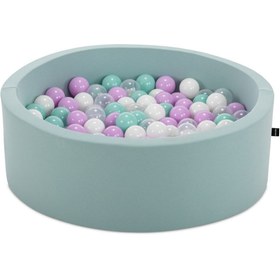 Resim Wellgro Bubble Pop Mint Top Havuzu-Mint Beyaz Şeffaf Lila 