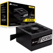 Resim Corsair CX550 550W 80+ Bronz Güç Kaynağı 