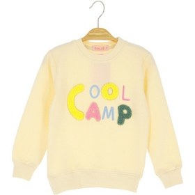 Resim Kız Çocuk Sweatshirt KREM 