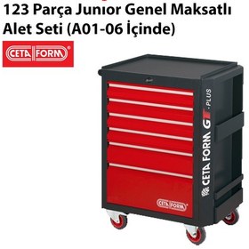 Resim Ceta Form 123 Parça Junior Genel Maksatlı Alet Seti 