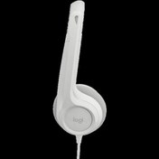 Resim LOGITECH H390 MIKROFONLU BEYAZ KULAKLIK 981-00128 