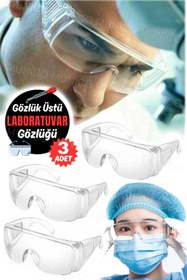 Resim Genel Markalar 3 Adet Hafif Spor Gözlüğü: Kayak ve Snowboard İçin Yumuşak ve Güvenli Uyum Rüzgar ve Toz Korumalı 