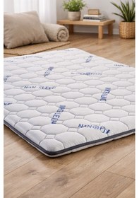 Resim Nano 5cm Sünger Şilte 180x200 Ped Yatak Şiltesi Pedi Topper Katlanabilir Katlanır 
