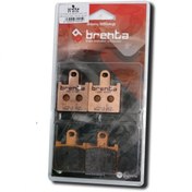 Resim Brenta Kawasaki Z1000 2007 - 2009 Arka Fren Balatası Brenta 