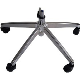 Resim Kamusalmarket Oyuncu Koltuğu Yıldız Ayağı Krom Pistonlu Çap 70 Cm 