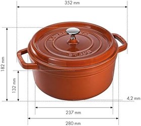 Resim Staub Döküm Tencere 