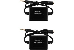 Resim Echo Chicly 2x Snı-1/3 5 Gürültü Filtresi Dalgalanma Kütle Filtresi Izolatörü 3 5mm Siyah (Yurt Dışından) 