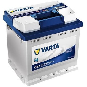 Resim Varta Akü 12V 52 Amper Blue Dynamic 470A C22 