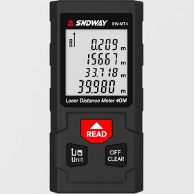 Resim 40 Metre Lazer Mesafe Ölçer, Hassas Ölçüm ve Alan-Hacim Hesaplama 