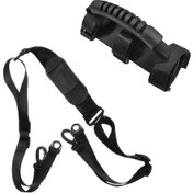 Resim Shineyee Xiaomi Scooter Taşıma Seti: Nilon Koltuk Çantası + Oxford Omuz Kemerli Eldiven Siyah 