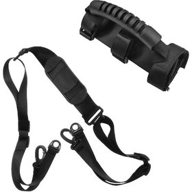 Resim Shineyee Xiaomi Scooter Taşıma Seti: Nilon Koltuk Çantası + Oxford Omuz Kemerli Eldiven Siyah 