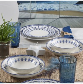 Resim Güral Camelia 24 Parça 6 Kişilik Yemek Takımı 1614 4858621 
