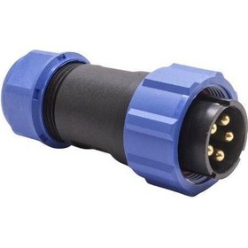 Resim Motorobit Sd20 5 Pin 20Mm Su Geçirmez Erkek Konnektör 