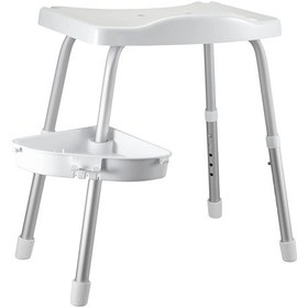 Resim Primanova Apollo Banyo Duş Taburesi Beyaz M-Kv35-01 Beyaz 