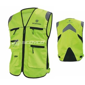 Resim Scoyco Mb065 Reflektörlü Motosiklet Yeleği 