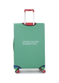 Resim United Colors Of Benetton Büyük Boy Koruyucu Valiz Kılıfı Likralı Yeşil Yeşil 