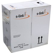 Resim S-Link Sl-Cat608 Gri 305M Utp Cat6 Kablo Bobin 