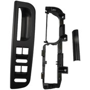 Resim Jetta Bora İçin Siyah Ön Sol Anahtar Çerçevesi Ve Kulp Döşemesi Ve Braketi 