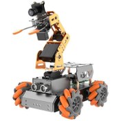 Resim Hiwonder MasterPi AI Görüş Robot Kolu Mecanum Tekerlekli Araba Açık Kaynaklı - RPi 5 8GB Dahil 