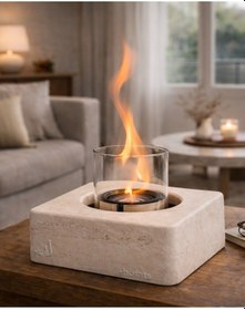 Resim Westonya Westart10 Orel Masaüstü Bioethanol Şömine 