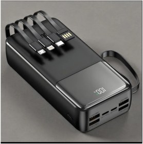 Resim Linkage LKP-58 - 30000 Mah 4 USB A USB C Mikro Girişli Dâhili Kablo Powerbank 