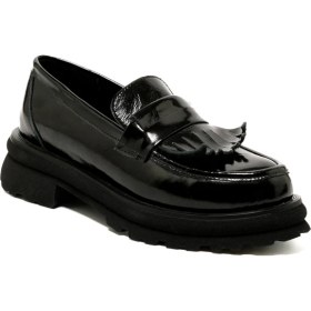 Resim Kadın Oxford ( Klasik) RC-25Y-001-R37706 John May 295-SIYAH Rugan 