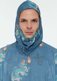 Resim Eight Date OhBro Ejderha Desenli Petrol Rengi Balaklava 