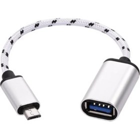 Resim Gplus MC318 UTV007 Micro USB 3.0 To USB 3.0 Otg Kablo Gümüş 