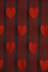 Resim KALPLİ BİRLEŞİK MODEL KIRMIZI RENK İP PERDE HAZIR İP PERDE 300 * 270 