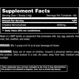 Resim Universal Animal Creatine Monohydrate 300gr 