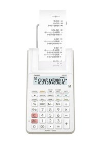 Resim Casio Hr-8Rc-We 12 Haneli Şeritli Hesap Makinesi 
