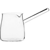 Resim Klt Cam Cezve Yuvarlak 400Ml 