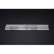 Resim Opel Astra G Hb/sedan/sw Uyumlu Cam Çıtası 4 Parça 1998-2009 Paslanmaz Krom 