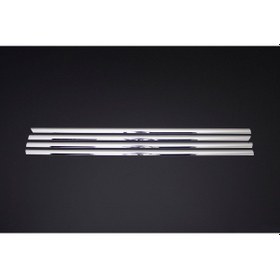 Resim Opel Astra G Hb/sedan/sw Uyumlu Cam Çıtası 4 Parça 1998-2009 Paslanmaz Krom 
