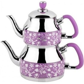 Resim Özkent K-333 Symbol Orta Boy Çaydanlık Lila 