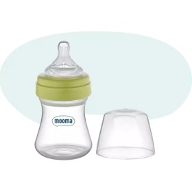 Resim Kaia Life Biberon Anti Kolik Biberon 150 ml Kapaklı Biberon 6 - 18 Ay (Orta Akış) 