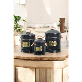 Resim 3'lü Patates, Soğan ve Sarımsak Saklama Kovası, Sağlam ve Şık Tasarım 