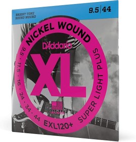 Resim Daddario Exl120+ Elektro Gitar Tel Seti, Xl, 9.5-44, Nickel Wound, 