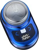 Resim PAMENET Taşınabilir elektrikli tıraş makinesi tıraş makinesi erkekler için Mini sakal tıraş makinesi LCD güç göstergesi, şarj edilebilir, seyahat ev tıraş makinesi-A dayanıklı, kurulum 