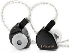 Resim H HIFIHEAR HZSOUND Kalp Aynası Pro Kulak İçi Monitör Kablolu Kulaklık İç IEM Kulaklıklar, CNT Diyafram Bobin Kulak İçi Kulaklık 2,5 mm/3,5 mm/4,4 mm Fiş Köpük Kulaklıklar, Deri Kılıf 