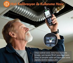 Resim Loyka GAZ-40 Profesyonel Yanıcı Gaz Kaçak Dedektörü - Japon Figaro Sensörlü 